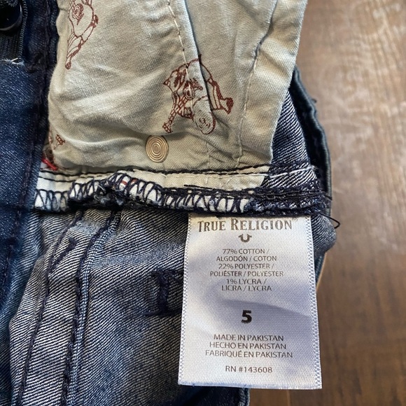 True Religion Jean shorts - Picture 3 of 7